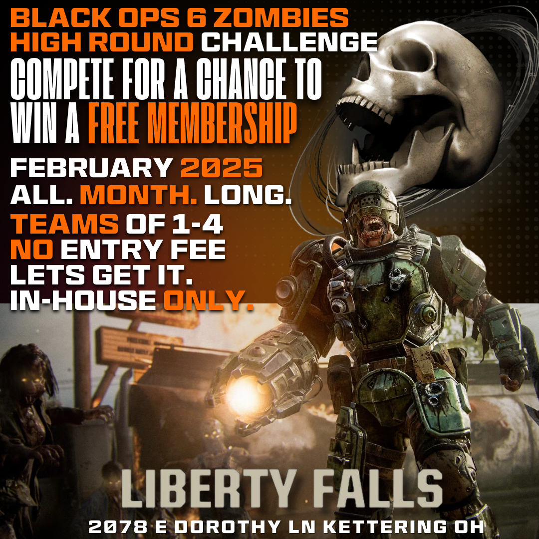 BO6 Zombies Liberty Falls Challenge February 2025