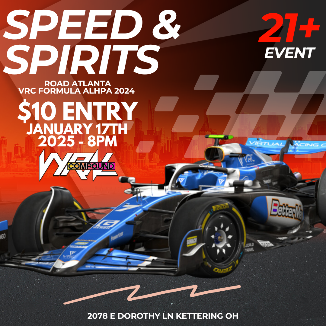 Speed & Spirits (Jan 17th)