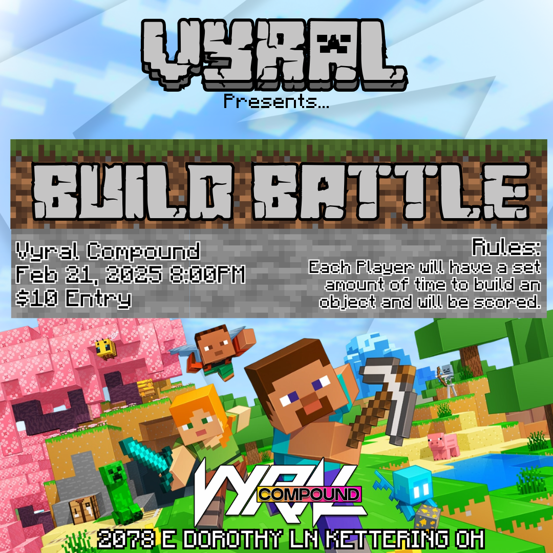 Minecraft Build Battle Night (Feb 22) Vyral