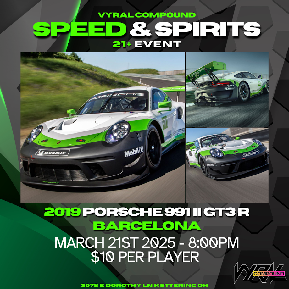 Speed and Spirits (March 21st)