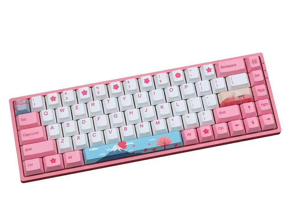 139 Key Pink and White Cherry Blossom Keycaps - Vyral - Best Gaming &  Creating PCs All Backed by a LIFETIME warranty